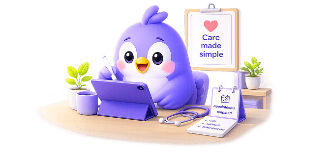 Nimo — your clinic companion